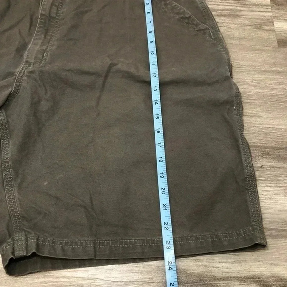 Carhartt B147 - Loose Fit Canvas Utility Work Short - 10 Inch Size 46 - Picture 5 of 9
